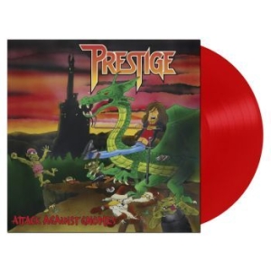 PRESTIGE - Attack Against Gnomes (Red Vinyl Lp in the group VINYL / Hårdrock/ Heavy metal at Bengans Skivbutik AB (4206564)