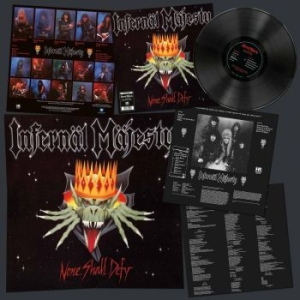 Infernal Majesty - None Shall Defy (Vinyl Lp) in the group VINYL / Hårdrock/ Heavy metal at Bengans Skivbutik AB (4206851)