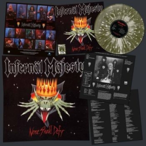 Infernal Majesty - None Shall Defy (Green/White Splatt in the group VINYL / Hårdrock at Bengans Skivbutik AB (4206852)