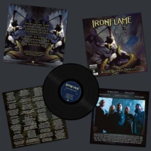 Ironflame - Where Madness Dwells (Vinyl Lp) in the group VINYL / Hårdrock/ Heavy metal at Bengans Skivbutik AB (4206862)