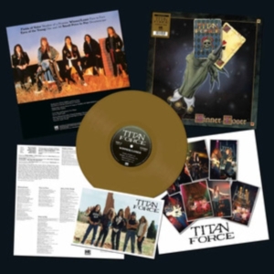 Titan Force - Winner/Loser (Gold Vinyl Lp) in the group VINYL / Hårdrock at Bengans Skivbutik AB (4207082)