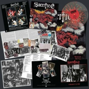 Sacrifice - Torment In Fire (Clear Splatter Vin in the group VINYL / Hårdrock/ Heavy metal at Bengans Skivbutik AB (4207091)