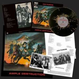 Jag Panzer - Ample Destruction (Splatter Vinyl L in the group VINYL / Hårdrock/ Heavy metal at Bengans Skivbutik AB (4207119)