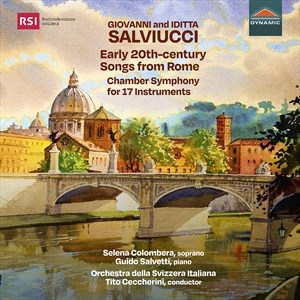 Salviucci Giovanni Salviucci Idi - Early 20Th-Century Songs From Rome in the group Externt_Lager /  at Bengans Skivbutik AB (4207570)