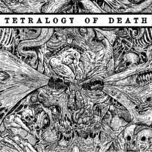 Tetralogy Of Death - Various Artists in the group VINYL / Hårdrock/ Heavy metal at Bengans Skivbutik AB (4208715)