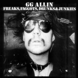 Allin Gg - Freaks, Faggots, Drunks And Junkies in the group VINYL / Pop-Rock at Bengans Skivbutik AB (4208789)