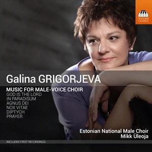 Grigorjeva Galina - Music For Male-Voice Choir in the group Externt_Lager /  at Bengans Skivbutik AB (4208916)