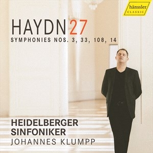 Haydn Franz Joseph - Haydn 27 - Symphonies Nos. 3, 33, 1 in the group Externt_Lager /  at Bengans Skivbutik AB (4208950)