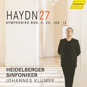 Haydn Franz Joseph - Haydn 27 - Symphonies Nos. 3, 33, 1 in the group Externt_Lager /  at Bengans Skivbutik AB (4208950)