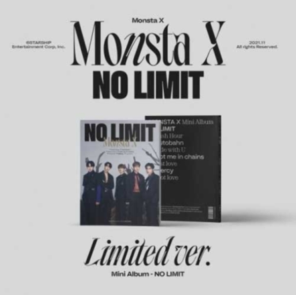 Monsta X - 10th Mini [NO LIMIT] Limited Ver in the group CD / K-Pop at Bengans Skivbutik AB (4209243)