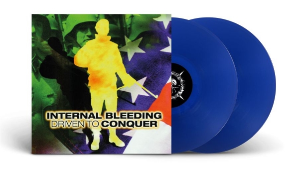 Internal Bleeding - Driven To Conquer (2 Lp Blue Vinyl) in the group VINYL / Hårdrock/ Heavy metal at Bengans Skivbutik AB (4209393)