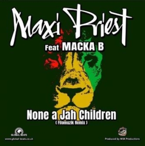 Maxi Priest Ft Macka B - None A Jah Children Remixes in the group VINYL / Reggae at Bengans Skivbutik AB (4209916)