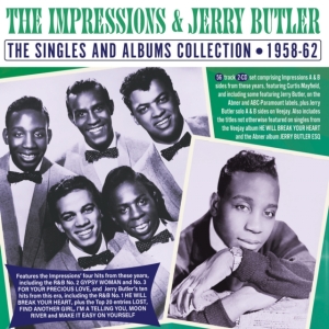 Impressions & Butler Jerry - Singles & Albums Collection 1958-62 in the group CD / Pop-Rock at Bengans Skivbutik AB (4209931)
