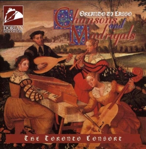 Orlando Di Lasso - Chansons And Madrigals in the group Externt_Lager / at Bengans Skivbutik AB (4210822)