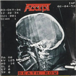 Accept - Death Row -Coloured- in the group OTHER / Övrigt /  at Bengans Skivbutik AB (4210842)