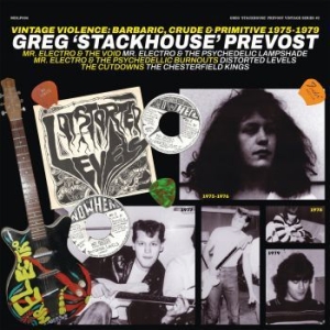 Greg 'stackhouse' Prevost - Vintage Violence: Barbaric, Crude & in the group CD / Pop-Rock at Bengans Skivbutik AB (4211143)