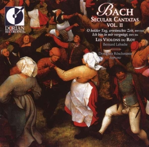 Les Violons Du Roy Labadie Bernar - Bach: Secular Cantatas, Vol 2 in the group Externt_Lager /  at Bengans Skivbutik AB (4211154)