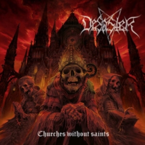 Desaster - Churches Without Saints (Orange Vin in the group VINYL / Hårdrock at Bengans Skivbutik AB (4211247)