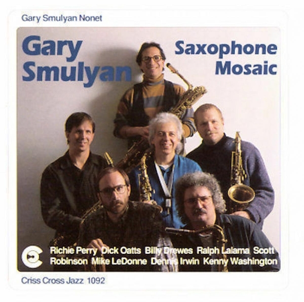 Smulyan Gary -Nonet- - Saxophone Mosaic in the group CD / Bestsellers at Bengans Skivbutik AB (4211683)