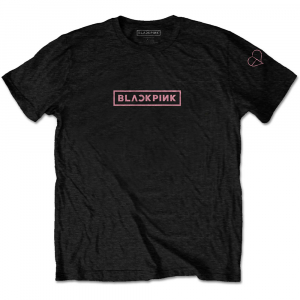 BlackPink - Unisex T-Shirt: The Album Track list (Ba in the group OTHER / Merchandise at Bengans Skivbutik AB (4212385r)