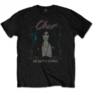 Cher - Unisex T-Shirt: Heart of Stone in the group OTHER / Övrigt /  at Bengans Skivbutik AB (4212427r)