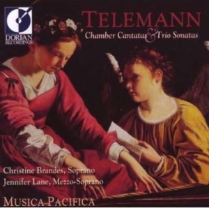 Musica Pacifica - Telemann: Chamber Cantatas in the group Externt_Lager /  at Bengans Skivbutik AB (4212814)