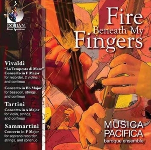 Musica Pacifica - Fire Beneath My Fingers in the group Externt_Lager /  at Bengans Skivbutik AB (4213456)