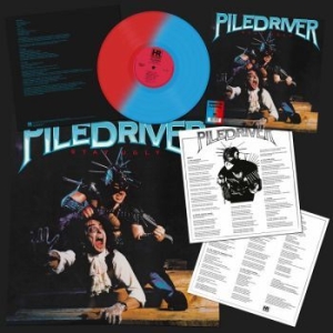 Piledriver - Stay Ugly (Red/Blue Vinyl Lp) in the group VINYL / Hårdrock/ Heavy metal at Bengans Skivbutik AB (4213603)