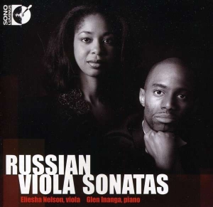 Nelson Eliesha - Russian Viola Sonatas in the group Externt_Lager /  at Bengans Skivbutik AB (4213827)
