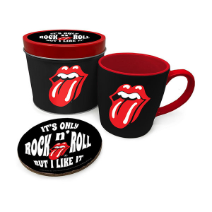 The Rolling Stones - IT'S ONLY ROCK N ROLL Mug and Coaster Tin set in the group OUR PICKS / Recommended Merch at Bengans Skivbutik AB (4215350)