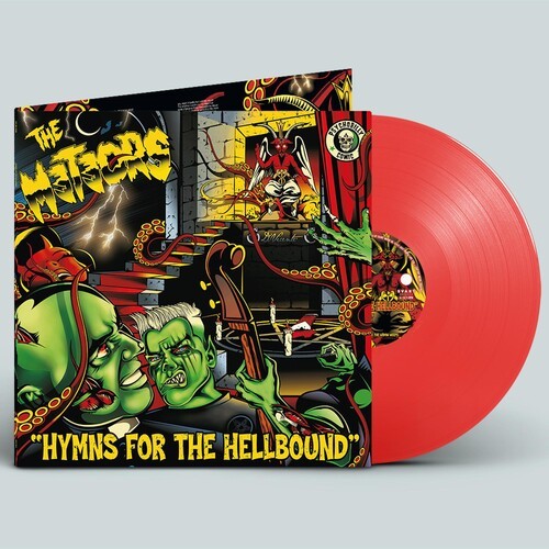 The Meteors - Hymns For The Hellbound (Red) in the group VINYL / Pop at Bengans Skivbutik AB (4216554)