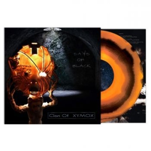 Clan Of Xymox - Days Of Black (Orange/Black Vinyl L in the group VINYL / Hårdrock at Bengans Skivbutik AB (4216571)