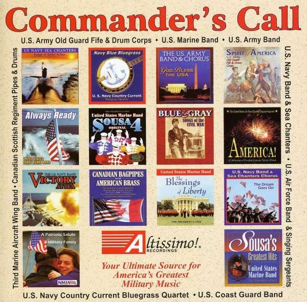 United States Military Bands - Commander's Call in the group Externt_Lager / at Bengans Skivbutik AB (4217351)