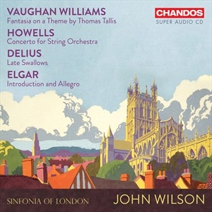 Sinfonia Of London John Wilson - Vaughan Williams, Howells, Delius & in the group MUSIK / SACD / Klassiskt at Bengans Skivbutik AB (4217377)