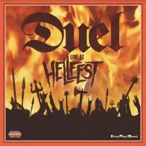 Duel - Live At Hellfest (Transparent Orang in the group VINYL / Rock at Bengans Skivbutik AB (4217461)