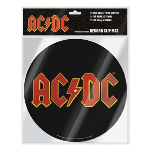 Ac/Dc - Slipmat Logo Ac/Dc in the group MERCHANDISE / Merch / Hårdrock at Bengans Skivbutik AB (4218632)