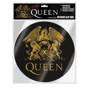 Queen - Slipmat Logo in the group MERCHANDISE / Merch / Hårdrock at Bengans Skivbutik AB (4218634)