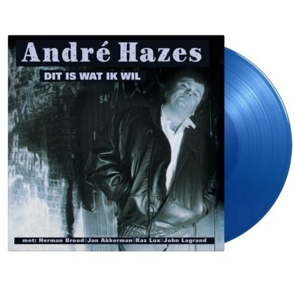 André Hazes - Dit Is Wat Ik Wil (Ltd. Translucent Blue) in the group VINYL / Jazz/Blues at Bengans Skivbutik AB (4219767)