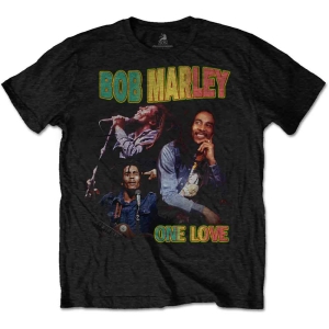 Bob Marley - One Love Homage Uni Bl    in the group MERCHANDISE / T-shirt / Reggae at Bengans Skivbutik AB (4219857r)