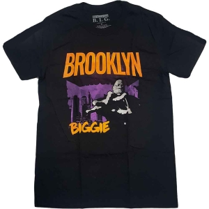 Biggie Smalls - Brooklyn Orange Uni Bl    in the group MERCHANDISE / T-shirt / Hip Hop-Rap at Bengans Skivbutik AB (4219871r)