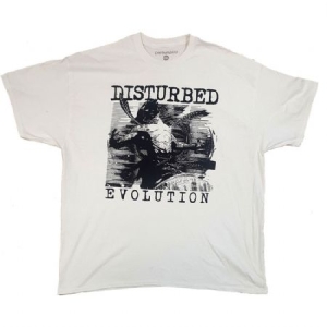 Disturbed - Disturbed Unisex T-Shirt: Sketch in the group Minishops / Disturbed at Bengans Skivbutik AB (4219980r)