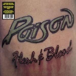Poison - Flesh & Blood in the group VINYL / Pop-Rock at Bengans Skivbutik AB (4221046)