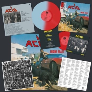 Acid - Engine Beast (Red/Blue Vinyl Lp + 7 in the group VINYL / Hårdrock/ Heavy metal at Bengans Skivbutik AB (4221290)
