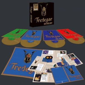 Tredegar - Anthology (4 Lp Guld Vinyl Box) in the group VINYL / Hårdrock/ Heavy metal at Bengans Skivbutik AB (4221292)
