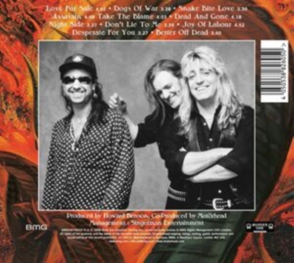 Motörhead - Snake Bite Love in the group CD / Bestsellers at Bengans Skivbutik AB (4221319)