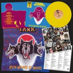 Tank - Filth Hounds Of Hades (Yellow Vinyl in the group VINYL / Hårdrock/ Heavy metal at Bengans Skivbutik AB (4222099)