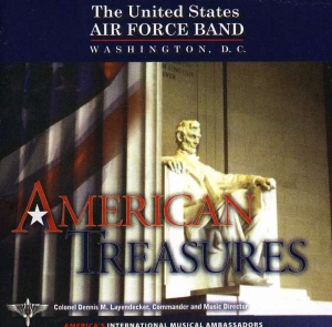 Us Air Force Concert Band - American Treasures in the group Externt_Lager / at Bengans Skivbutik AB (4222377)
