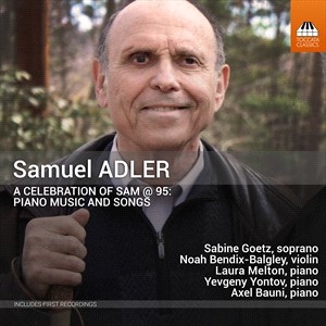 Adler Samuel - A Celebration Of Sam @ 95 - Piano M in the group Externt_Lager /  at Bengans Skivbutik AB (4223624)