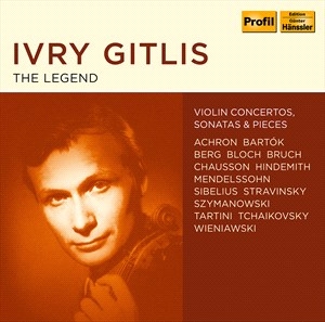 Various - Ivry Gitlis - The Legend (4Cd) in the group Externt_Lager /  at Bengans Skivbutik AB (4223641)