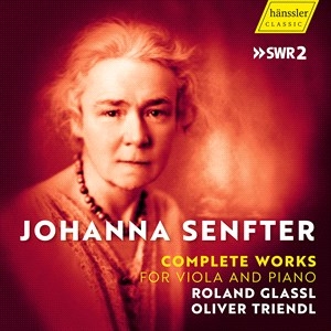 Senfter Johanna - Complete Works For Viola & Piano in the group Externt_Lager /  at Bengans Skivbutik AB (4223642)